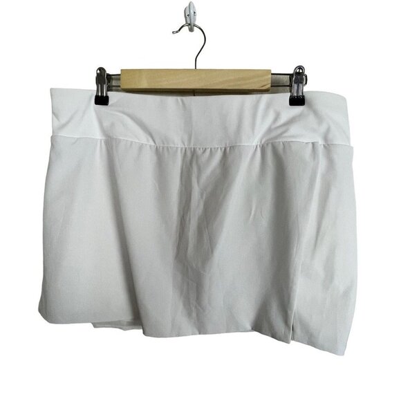 Fabletics Athletic Skort White‎ Side Slit Size XXL - Picture 1 of 6